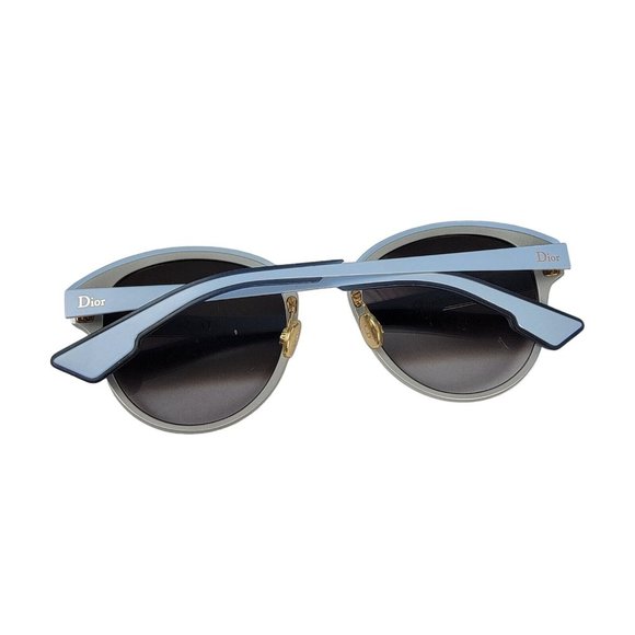 Christian DiorSun Sunglasses Dior Diorsun Frame Blue Silver Retro main image 4